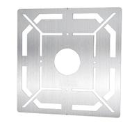 Folpus Righello per Scarico a Pavimento, Misuratore di Piastrelle, Strumento per Piastrelle, Architettonica per Lavorazione Del Legno, Pratico, 5 Cm Aperto