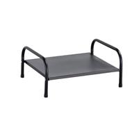 Folpus Ripiano portaoggetti per Piano Cottura a induzione, Coperchio per Piano Cottura, Riutilizzabile, Organizer per pentole in Acciaio Inox, Porta, Nero