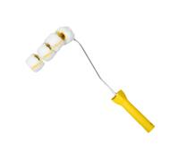 Folpus Rullo per pittura per telaio Rullo per tubi curvi piccoli Pennello per rotondi Ringhiere