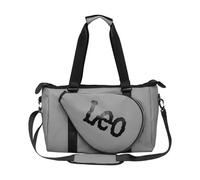 Folpus Sacchetto da palestra Carrier Cross Body borsa da viaggio sportivo portatile Borsel per per la caccia al nuoto, Grigio