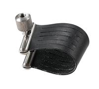 Folpus Sax Legatura Stringente per Sassofono Clamp Vite Singola Clip Portatile Accessorio Musicale in Metallo PU Supporto Stabile E Connessione Facile Adatto, Style B