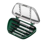 Folpus Screw Extractor Set Estrattore per Viti Spezzate Kit Rimozione Bulloni Danneggiati Utensili in Acciaio Robusto Facile per La Rimozione di Vit, 5 Pezzi Da 3 a 10.5 Mm
