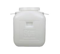 Folpus Secchio con Coperchio a Prova di Perdita | Resistente, Secchio per Liquidi Alimentari, Durevole, Conservazione Alimentare Piccola, Officina, Stile C