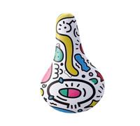 Folpus Sella per Bicicletta per Bambini, Comoda, Ammortizzante e Resistente all'Usura, Ideale per Andare in Bicicletta, Bocca Grande E Colorata