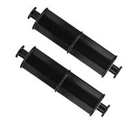 Folpus Set di 2 Inserti di Ricambio per Rulli Porta Carta Igienica per Impieghi Gravosi, Pezzi di Ricambio, Aste a Molla per Ferramenta per Dispenser di Cart