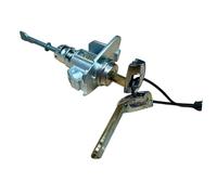 Folpus Set di accessori per cilindro serratura porta 81970C5A00 con 2 chiavi compatibili argento per parti di riparazione di fissaggio robuste