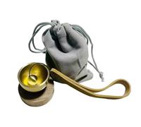 Folpus Set di campane tibetane decorative, per la meditazione, per la sala da tè degli uomini, Style a