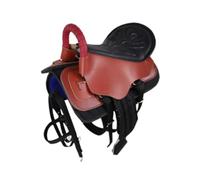 Folpus Set Sella per Cavallo, Sedile da Equitazione, Comodo, Resistente all'Usura, Accessori Sportivi, Cuscino Pratico, Attrezzatura da Equitazione