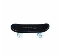 Folpus Skateboard in Miniatura Modello in 1 64 per Diorama con Componenti Ruote E Carrelli Realistici in Resina per Angoli di Città Adatto per Collezionismo, Nero