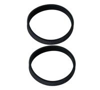 Folpus Sostituzione degli accessori della cinghia di trasmissione della pialla da 2 pezzi per pialla elettrica da 82 mm, GOMMA
