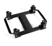 Folpus Supporto per Bici Porta Accessori Staffa Adattatore Attacco Posteriore in Plastica con Bloccaggio Stabile Morsetti Connessione Sicura per Borse E