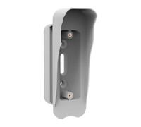 Folpus Supporto per campanello, supporto per campanello con inclinazione di 110 gradi, facile installazione, ampio angolo di visione regolabile per porta di, Bianco