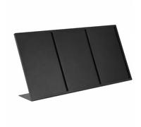 Folpus Supporto per Menu con Gamba di Supporto Regolabile per Presentare E Informativi Adatto per Reception E Uffici, Terza Fila