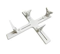 Folpus Supporto Pittura Modello Aeroplano Regolabile Modellismo Jig Espositore Materiale PP Funzione Montaggio Adatto Collezionisti Hobbisti Lavor, Bianco