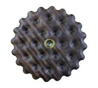 Folpus Tappetino Antiscivolo per Violoncello, Accessorio per Strumento Musicale, Puntale in Legno per Violoncello, Supporto per Puntale per Concerto, Nero