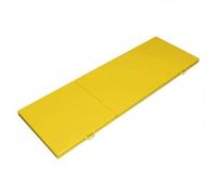 Folpus Tappetino da ginnastica pieghevole, tappetino da pavimento, materasso per allenamento, tappetino per fitness, spessore 5 cm, schiuma perla, rivestimento in PU, resistente e antiscivolo