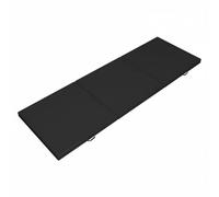 Folpus Tappetino da ginnastica pieghevole, tappetino da pavimento, materasso per allenamento, tappetino per fitness, spessore 5 cm, schiuma perla, rivestimento in PU, resistente e antiscivolo