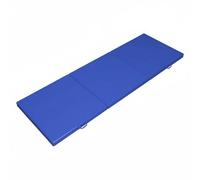 Folpus Tappetino da ginnastica pieghevole, tappetino da pavimento, materasso per allenamento, tappetino per fitness, spessore 5 cm, schiuma perla, rivestimento in PU, resistente e antiscivolo