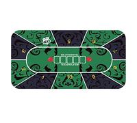 Folpus Tappetino Layout Tavolo Giochi Dadi Carte Feltro Accessorio Antiscivolo Comodo Durevole Facilmente Arrotolabile in Gomma Multi-Spandex Adatto