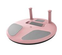 Folpus Tavola da Allenamento Portatile per l'equilibrio, tavola da Allenamento per Il Core, Attrezzatura Fitness per Flessioni, Supporto Piatto, Ufficio, Rosa
