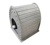 Folpus Tiragraffi per Gatti, Protezione per mobili, Nido Versatile e Resistente all'Usura, Lettino tiragraffi per Gatti, Cuccia per Il Riposo del, Triangolo