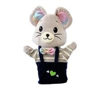 Folpus Topi burattini da Mano Gatto Guanto da Wrestling Peluche Giocattolo narrazione per Esercizio al Chiuso bomboniere Gioco Divertente Gattino Adulti