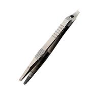 Folpus Tweezer Tweezer Portatore Multifunzionale in Lega in Lega di Titanio per Sopravvivere a Un Campeggio per I Campeggio, 80mm