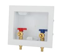 Folpus Valvola a Sfera per Lavatrice Da 3/4" Mht Uscita di Ricambio Versatile Facile Da Usare Raccordo di Espansione Da 1/4" F1807