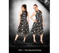 Folter Abbigliamento Il Haunted Abito Tatuaggio Teschio Punk Rockabilly S-XL