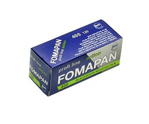 Foma Fomapan 400 ISO Black & White negative film- 120er