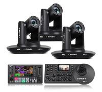 FoMaKo 4K 20X PTZ Camera HDMI, tracciamento automatico AI, per eventi religiosi, conferenze, eventi educativi, aggiornabile a NDI 6 (K20UH NDIx3+M3+KC608 Pro)