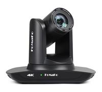 FoMaKo 4K Telecamera PTZ HDMI con Tracciamento AI 20X Zoom Ottico, USB3.0 LAN HDMI 4K PTZ Streaming Camera per Eventi Conferenze Educazione Culto della Chiesa, K20UH