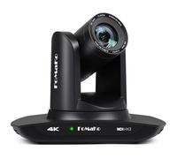 FoMaKo 4K Telecamera PTZ HDMI con Tracciamento AI 20X Zoom Ottico, USB3.0 LAN NDI HDMI 4K PTZ Streaming Camera per Eventi Conferenze Educazione Culto della Chiesa, K20UH NDI