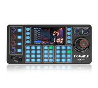 FoMaKo NDI PTZ Camera Controller KC608N-Touchscreen capacitivo da 5,5", Anteprima 4K, Joystick 4D Hall, PoE, Supporto VISCA/Pelco/NDI HX - per Chiesa, Culto, Istruzione, Conferenza ed Eventi dal Vivo