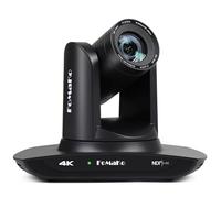 FoMaKo Telecamera PTZ 4K NDI HDMI AI Auto-Tracking Gen 3, Zoom Ottico 20X, USB3.0 LAN HDMI PTZ Camera 4K per Eventi Conferenze Chiesa Eventi, Videocamera K20UH NDI
