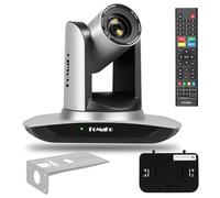 FoMaKo Telecamera PTZ HDMI con Tracciamento AI, Zoom Ottico 20x, Uscita HDMI USB 3.0 LAN PTZ Camera per Streaming Live YouTube/Twitch/Eventi/Chiesa, Compatibile con vMix, OBS