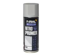 FOME FLEX INRAL Primer spray - Fondo grigio ad asciugatura rapida per metallo e plastica ABS, 400 ml - Per preparare superfici prima della verniciatura, uso interno ed esterno