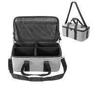 FOMITO Custodia leggera per fotocamera S20 con schiuma antiurto per Aputure Amaran 100D/S 100X/S 200D/S 200X/S Godox ML60 DSLR Stabilizzatore Drone