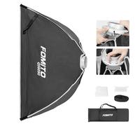 FOMITO Softbox rettangolare da 60 x 90 cm, a sgancio rapido, con griglia a nido d'ape, diffusori di luce, borsa per Godox SL-60W SL60IID SL150R SL300R Aputure 120d ecc