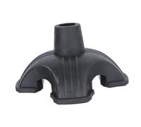 FOMIYES 1 Pc Stampelle Copertura Della Stampella Protettore Della Stampella Copertura Di Canne Accessori Per Esterni Piede Di Stampella Base Di Canne Fornitura Di Canne Plastica Black