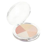 FOMIYES 1 Scatola Polvere Illuminante Pressata Colori Sfumati Highlight Multi per Tutti Tipi Lunga Tenuta e Aspetto Naturale
