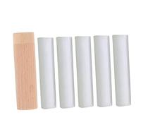 FOMIYES 1 Set dell'odore distruttore cuffie detergente per prodotti per la pulizia porta candelabri a goccia d'acqua olio eucalipto tappa naso spray per il naso Faggio