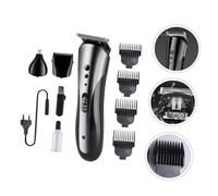 FOMIYES 1 Set Tagliacapelli Elettrico Tagliabordi Professionale Taglierina Multiuso Tagliacapelli Ricaricabile Rasoio Elettrico Professionale Black Lega Di Alluminio