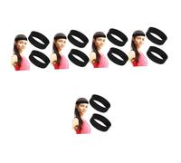 FOMIYES 10 Pezzi da yoga fitness assorbente fasce elastiche testina motion men da basket fasce per esercizi elasticità copricapo per Mancare stoffa