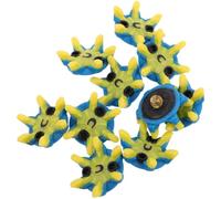FOMIYES 10 Pezzi Tacchetti da Golf Resistenti in Tpu e Ferro Design Elegante e Stabilità Migliorata per Scarpe da Golf Uomo e Condizioni Meteo Variabili