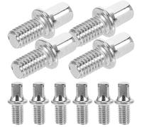 FOMIYES 10 Pezzi Vite per Tamburo M6x10mm in Ferro Placcato Argento, Accessorio per Rullante e Asse Pedale Dimensioni Precise e Design Elegante per Musicisti Professionisti e Amatori