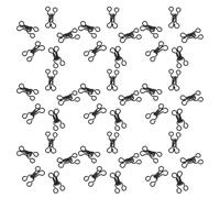 FOMIYES 100 Ganci e Chiusure a Occhiello in Ottone per Cucito Ganci per Reggiseno Regolabili e Invisibili Pezzi di Ricambio per e Abbigliamento per Riparazioni Fai da Te e Sartoria