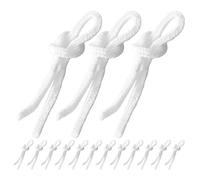 FOMIYES 100 Pezzi Filo di Cotone Assorbente 4mm X 25cm per Irrigazione Automatica Vaso da Interno, Corda Stoppino Autoirrigante per Fioriere e Piante Idroponiche, Accessorio Giardinaggio