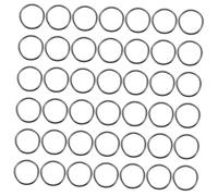 FOMIYES 100pezzi Regolatori e Sliders Metallo Per Cinghie Reggiseno Clip Per Costumi Bagno e Regolazione Per Cucito e Te