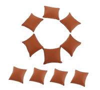 FOMIYES 10pezzi Cuscino in Pu Marrone Per Orologi e Espositore Imbottito Protezione Per Per Piccole Imprese e Personali